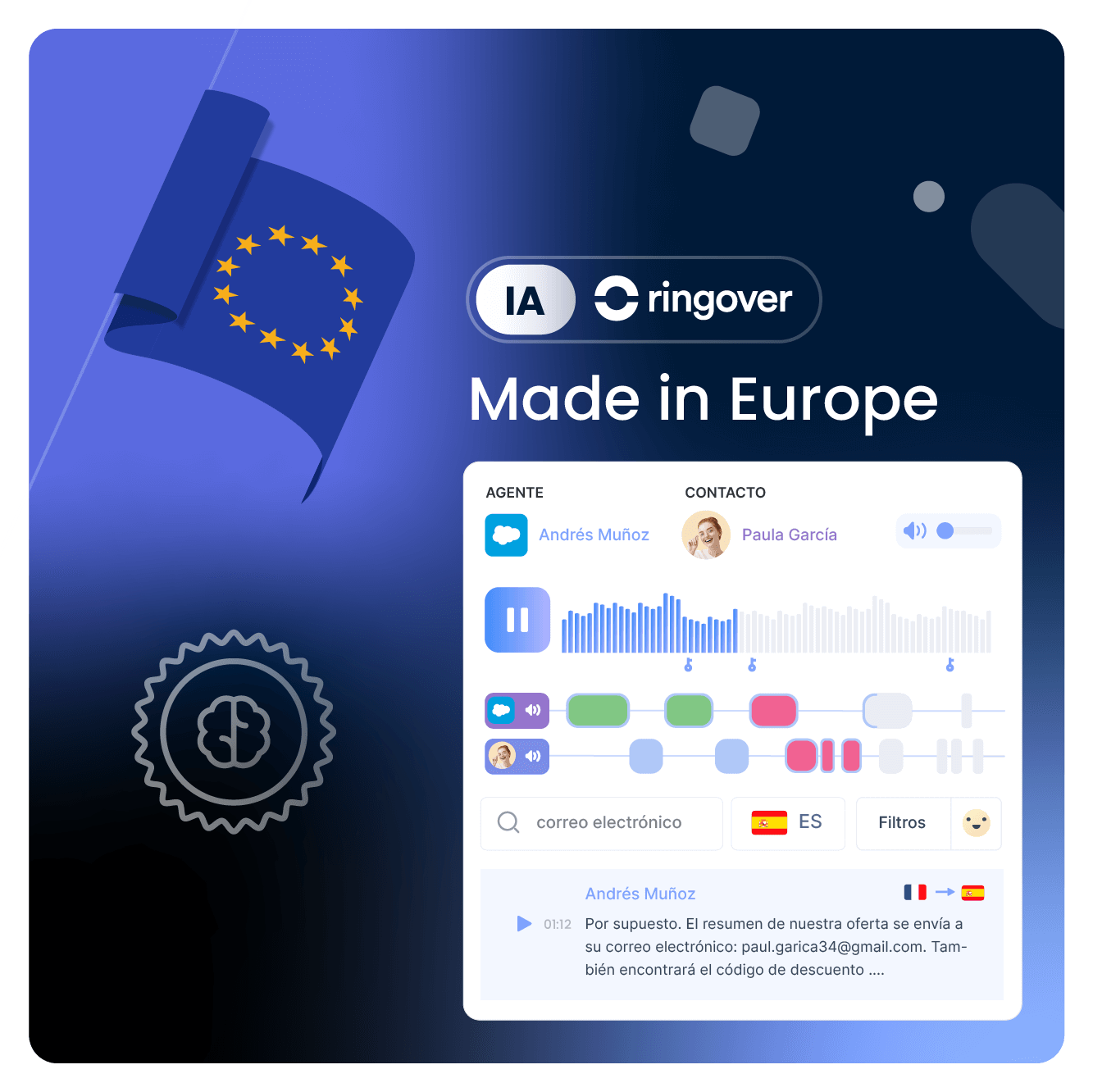 Made in Europe: IA mejorada para vuestra seguridad